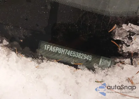 2014 Ford Fusion Se z USA, uszkodzony, nr VIN 1FA6P0H74E5382945